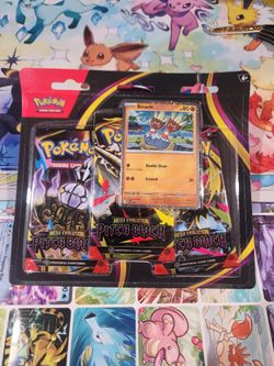 Pokemon Mega Evolution Pitch Black 3PK Blister