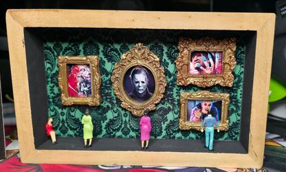 Horror shadow box
