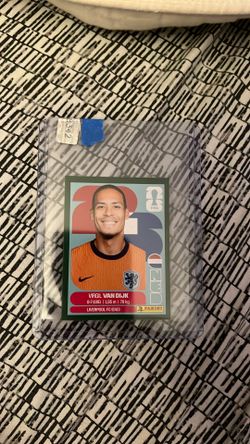 2026 Fifa Panini Green Border Virgil Van Djik