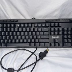 Redragon K580 VATA RGB LED Backlit Mechanical Gaming Keyboard with Macro Keys & Dedicated Media Controls, Hot-Swappable Socket, Onboard Macro Recordin