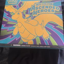 Ascended hero’s ETB  fully sealed