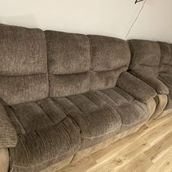two piece electric recliners