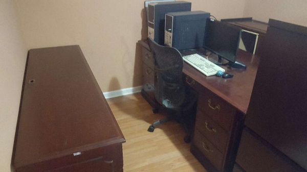Ofs Desk And Credenza Set For Sale In New Orleans La Offerup