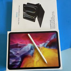 Apple iPad Pro 11” 2nd generation 128GB WiFi + Cellular / unlocked with keyboard and pencil 
