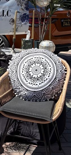 Two Boho Cushion Pillows