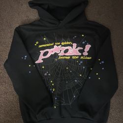 Pink Spider Hoodie 