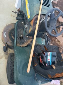 Free lawnmower riding lawnmower