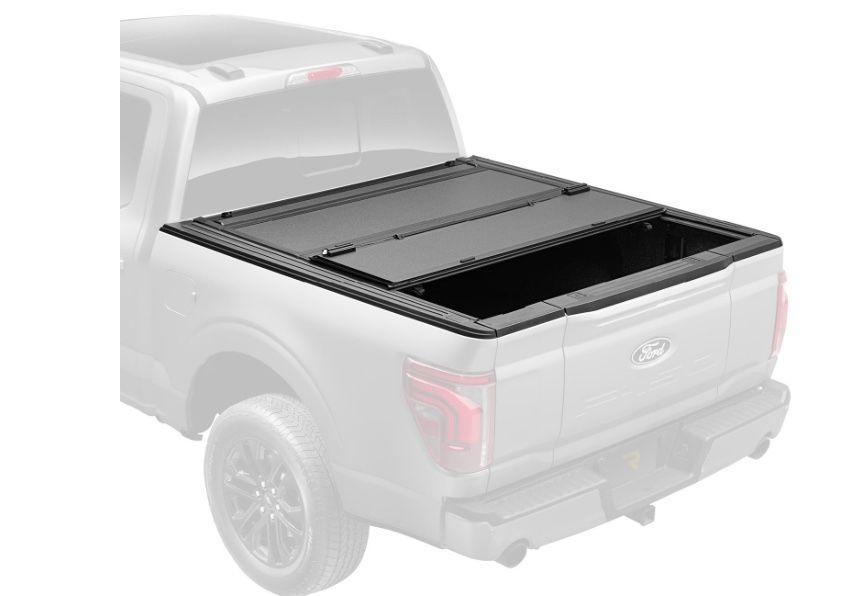 RealTruck BAK BAKFlip MX4 Hard Folding Truck Bed Tonneau Cover | 448338 | Fits 2021-2025 Ford F-150 8' 2" Bed (97.6")