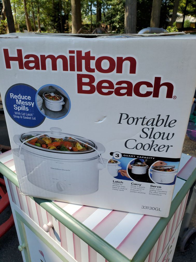 NEW - Hamilton Beach 3 qt Slow Cooker. Holmdel NJ
