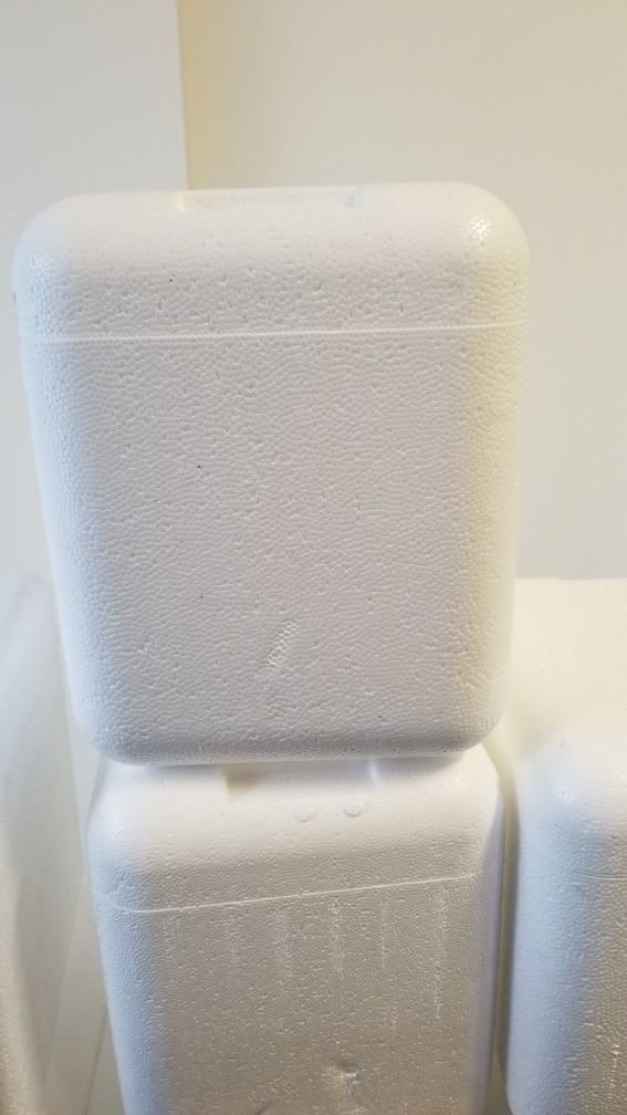 Styrofoam cooler