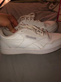 Reebok White Low-Top Sneakers