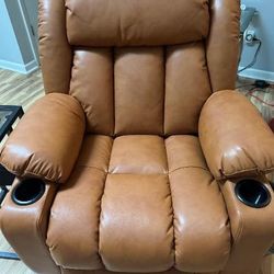 Recliner Power Lift, Wide, with Massage and Heat
