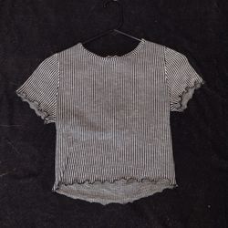 Striped Crop Top
