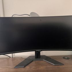 GAMING MONITOR 34" 144Hz Ultra-WIDE CURVED  Monitor, 3440 x 1440 VA 1500R Display