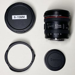 Canon EF 8-15mm Fisheye