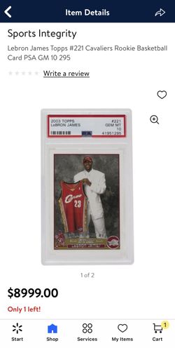 Lebron James Rookie Card NEW!!!