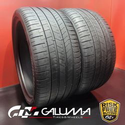 Set of 2 Tires LikeNEW Pirelli P Zero PZ4 II★ XL 315/30R22 315/30/22 107Y #95066