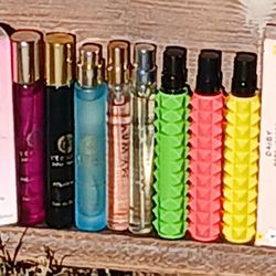 Perfumes ( Travel Size ) Variety Fragrances , All Different