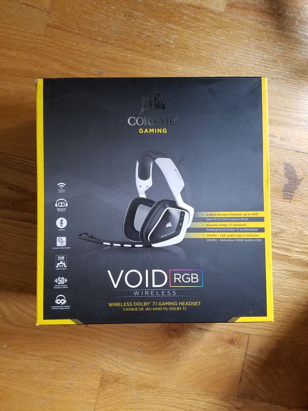 Corsair Void Rgb Wireless Gaming 71 Headset For Sale In Geneva Il