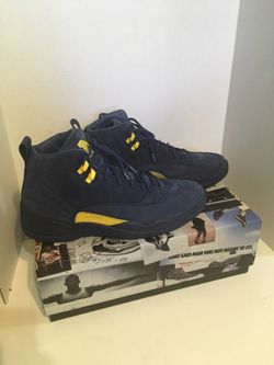Air Jordan’s 12 RTR , Michigan NRG size 13