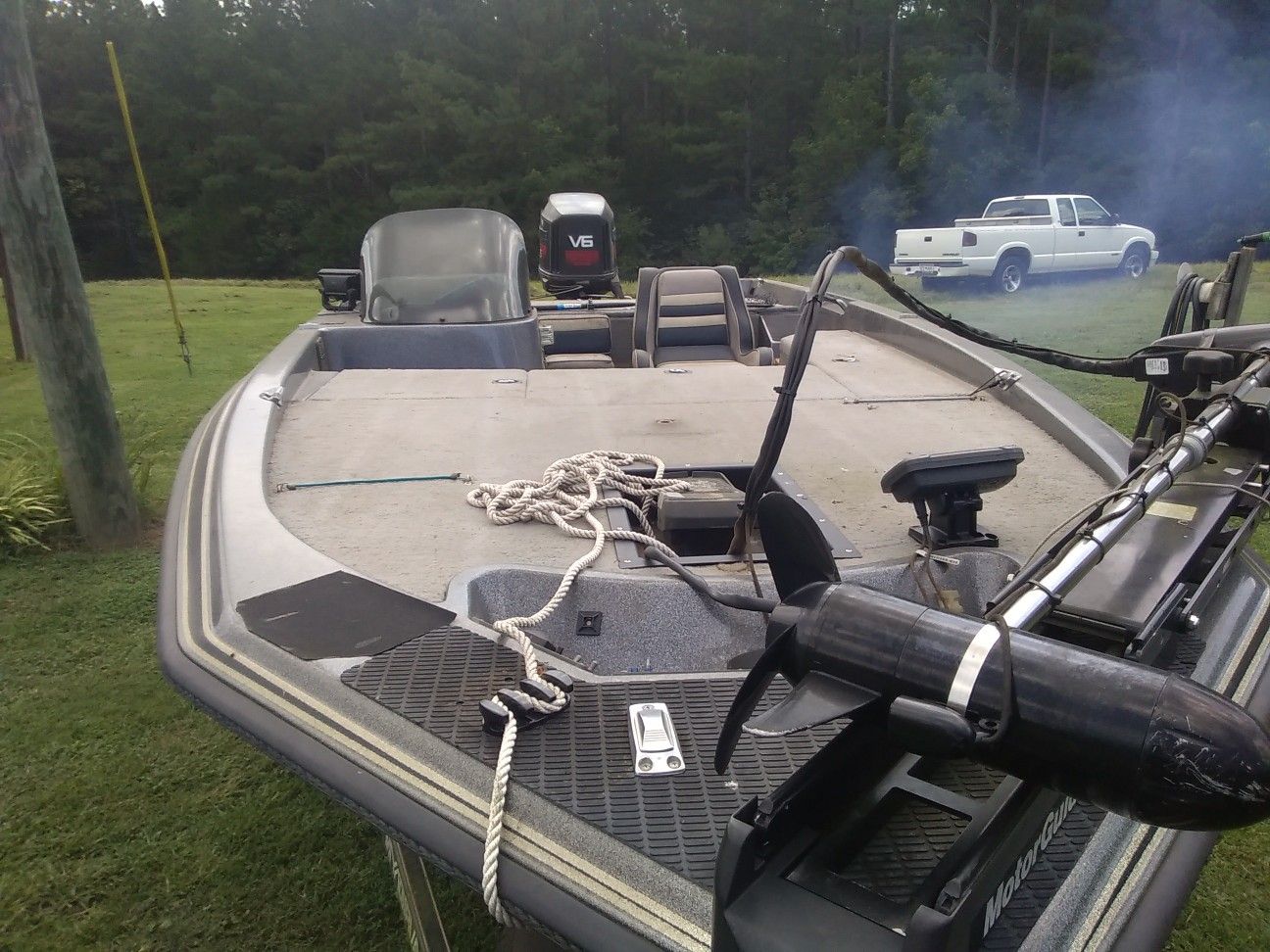 1993 hydrasports bass boat