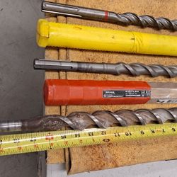 Large Hilti SDS Max Roto Hammer Bits- $100 For All