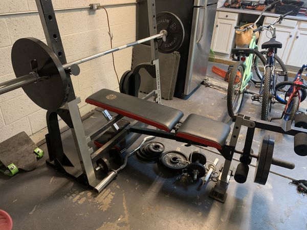 Golds Gym XR5 Full Weight Bench Set For Sale! for Sale in Phoenix, AZ