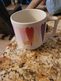2016 Starbucks Coffee Mug Hearts, Matte