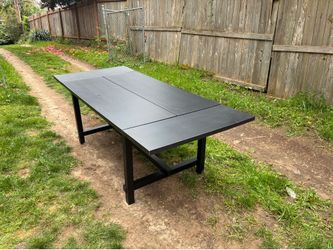 Black IKEA Table