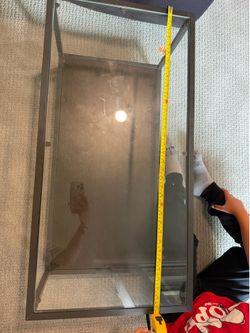 Glass coffee table and end table