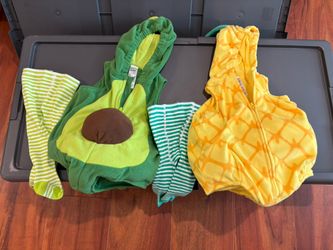 Avocado And Pineapple Baby Costume 3-6 Months