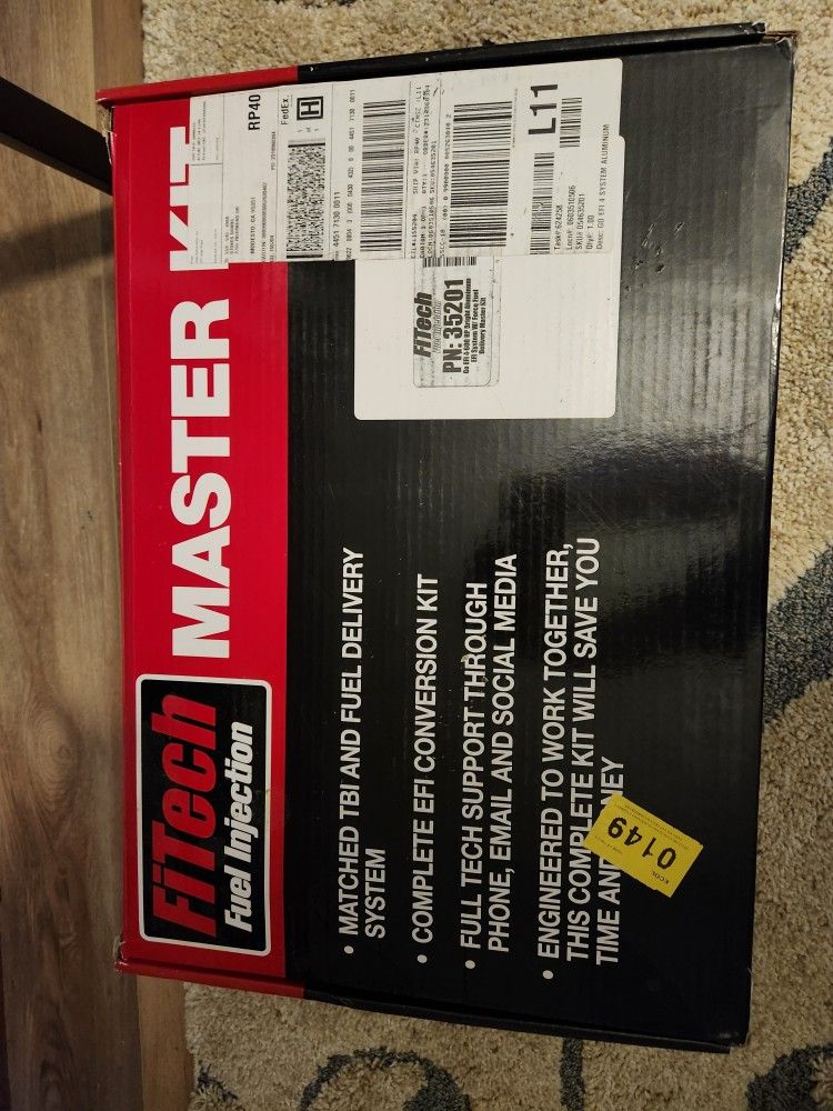 Fitech GO EFI THROTTLE BODY INJECTION SYSTEM