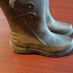 Totes Charlotte Dark Brown Woman's Winter Boots