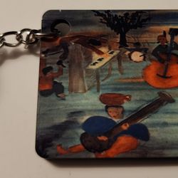 The Band Keychain,  When I Paint My Masterpiece 