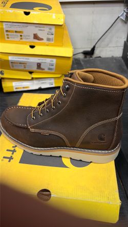 6-Inch WATERPROOF WEDGE BOOT CARHARTT CMW6095 SIZE 13M