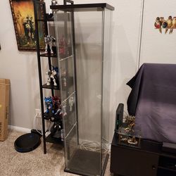 Glass Cabinet With Shelves