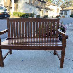 Beautiful Wooden Bench!