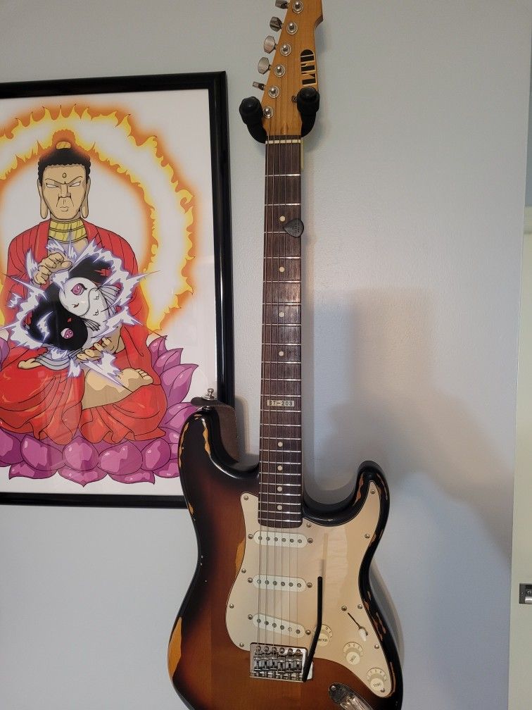 ESP LTD ST-203 STRAT STYLE GUITAR WITH UPGRADED PICK-UPS
