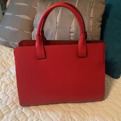 Italian  Leather Red Bag