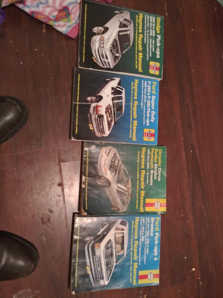 Haynes boon 15 each or 30 for the lot
