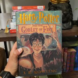 Harry Potter And The Goblet Of Fire (Hard Back Book)
