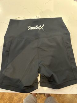 New-Socsok Women/Teenagers Black Short