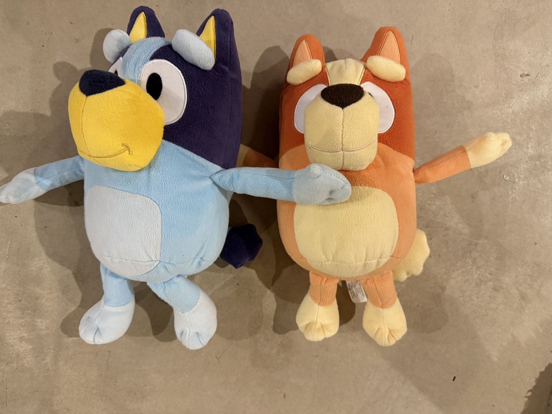 Talking Bluey And Bingo Stuffed Animals