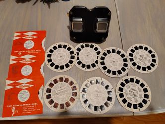 Antique Bakelite Sawyer's View Master 3D Dimension Viewer