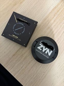 Limited edition metal zyn rewards can