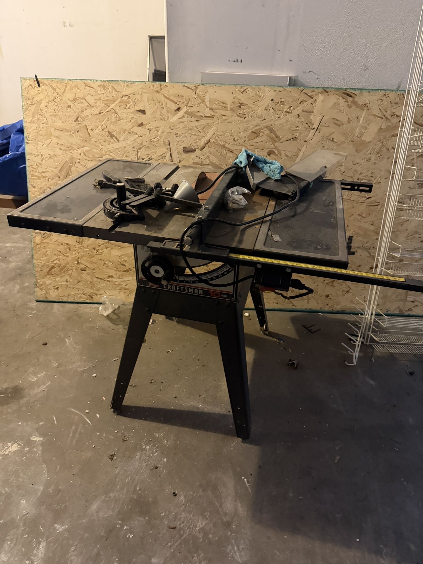 Free Appliences And Table Saws