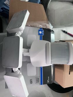 Motion activated flood lights