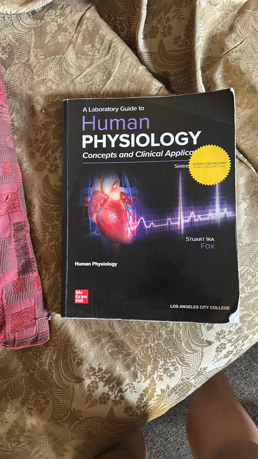A Laboratory Guide To Human Physiology 16th Edition