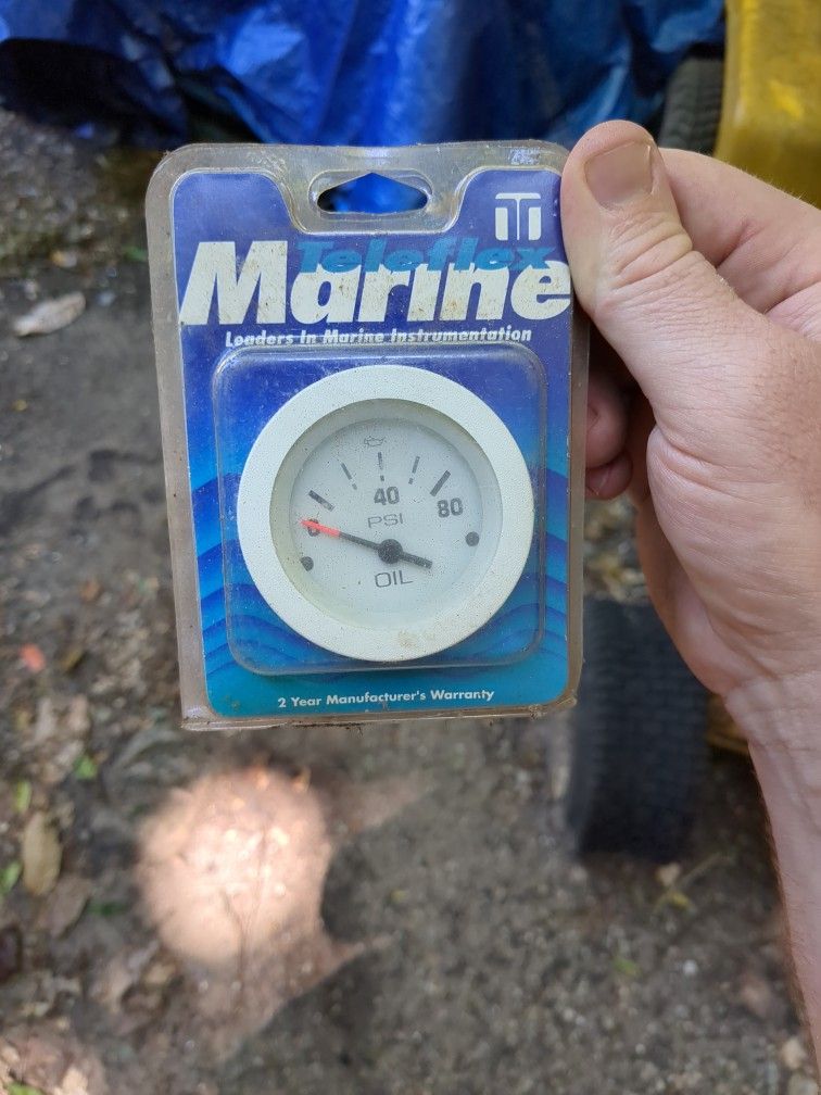 Teleflex Marine Oil Pressure Gauge