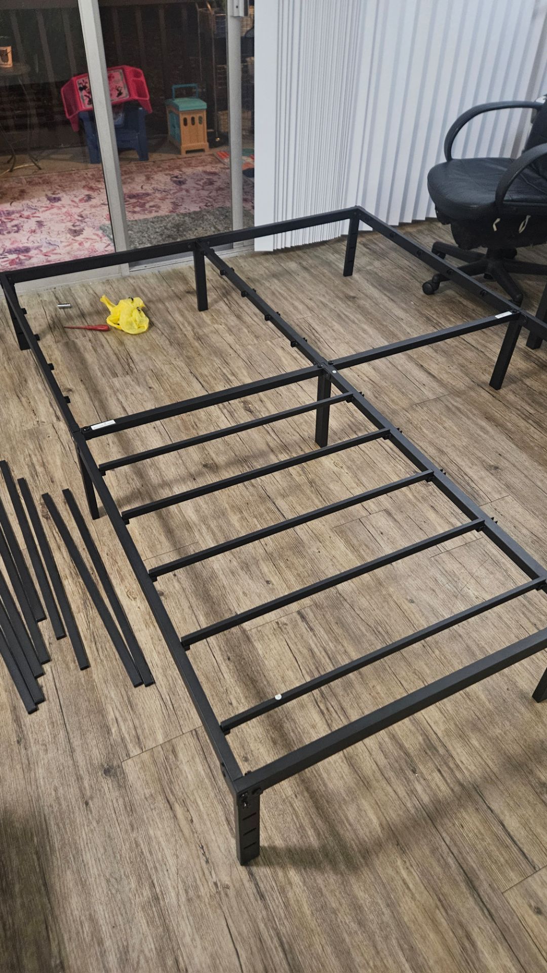 Queen bed frame